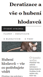 Mobile Screenshot of deratizace.org